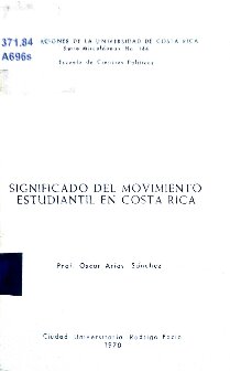 Significado del movimiento estudiantil de Costa Rica