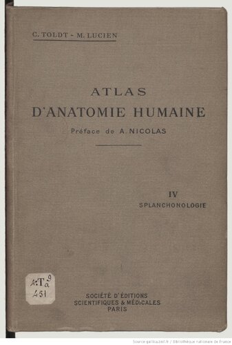 Atlas d'anatomie humaine