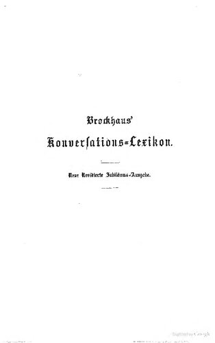 Brockhaus' Konversations-Lexikon