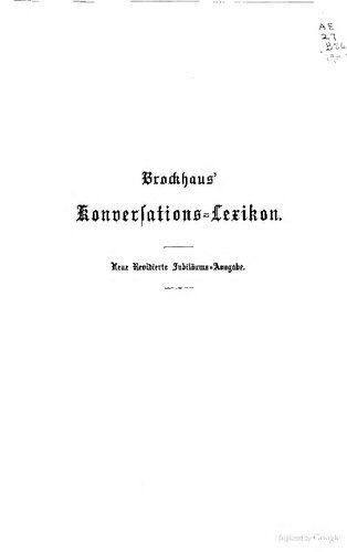 Brockhaus' Konversations-Lexikon