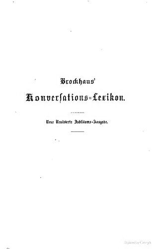 Brockhaus' Konversations-Lexikon