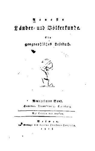 Neueste Länder- und Völkerkunde; ein geographisches Lesebuch