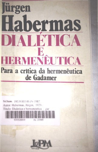 Dialetica e hermeneutica