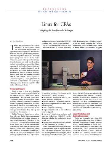 Linux for CPAs