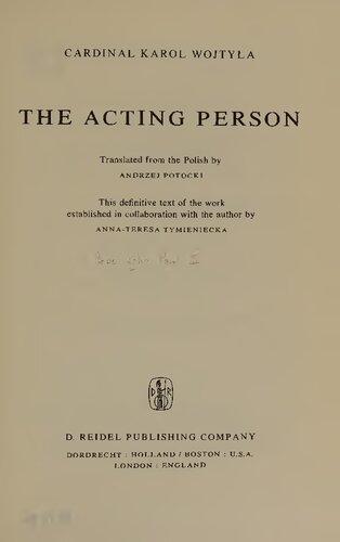 Acting Person