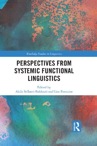 Perspectives from Systemic Functional Linguistics