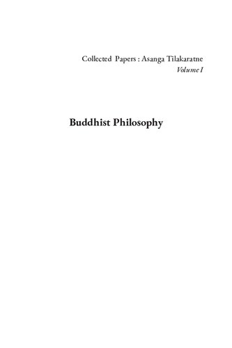 Buddhist Philosophy