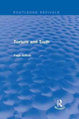 Torture and Truth