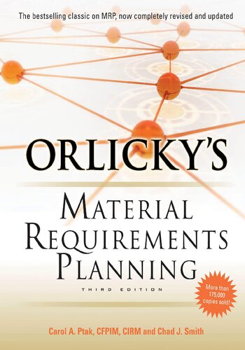 Orlicky's Material Requirements Planning