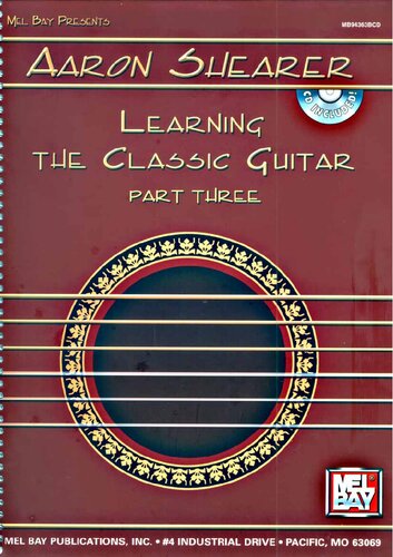 Mel Bay Aaron Shearer Learning the Classic Guitar, part 3 (Book & CD)