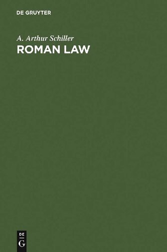 Roman Law: Mechanisms of Development