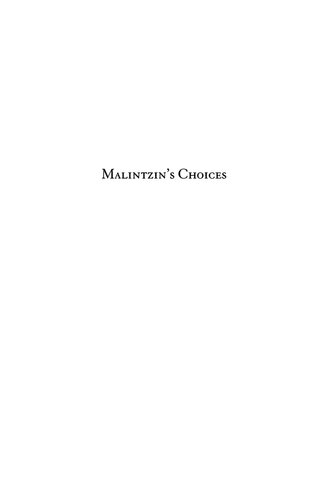 Malintzin's Choices: An Indian Woman in the Conquest of Mexico