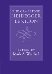 The Cambridge Heidegger Lexicon