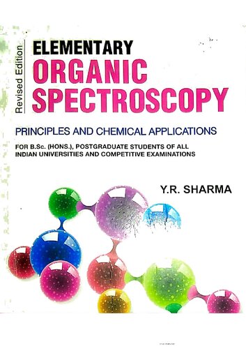 Elementary Organic Spectroscopy : Principles and Chemical applications