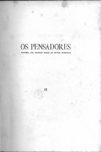 Histórias das Grandes Idéias do Mundo Ocidental