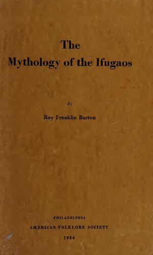 The mythology of the Ifugaos