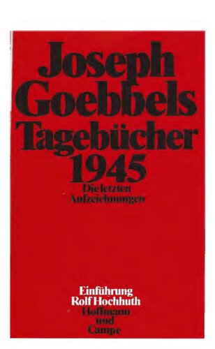 Tagebücher 1945