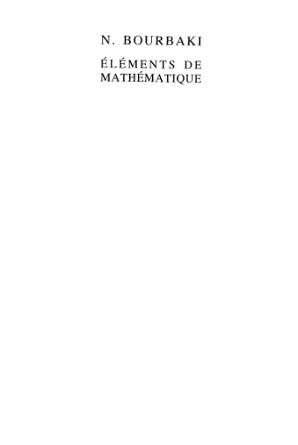 Elements de Mathematique. Groupes et algebres de Lie. Chapitres 7 et 8