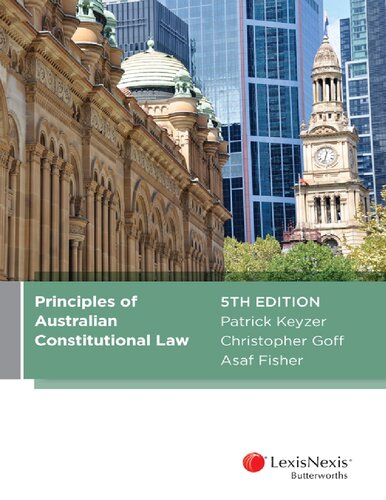 Principles of Australian constitutional law