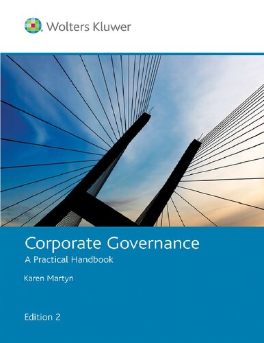 Corporate governance : a practical handbook