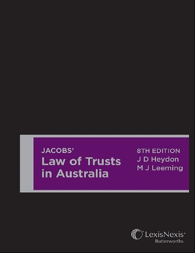 Jacobs' law of trusts in Australia