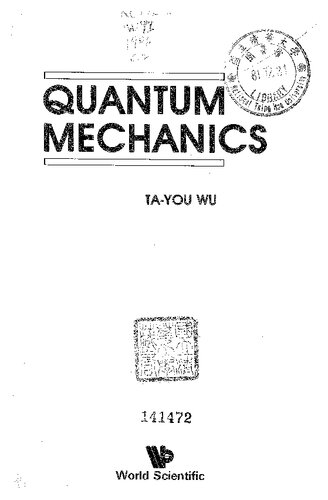 Quantum Mechanics