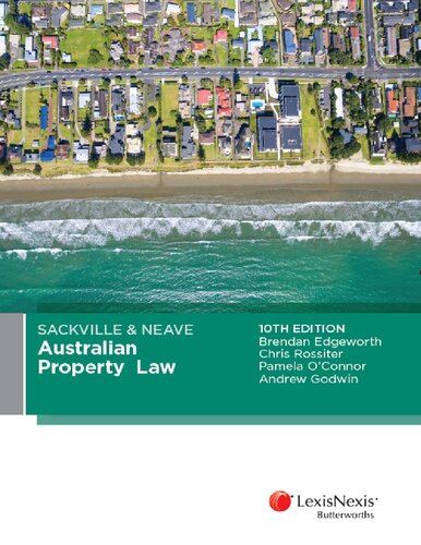 Sackville & Neave Australian property law