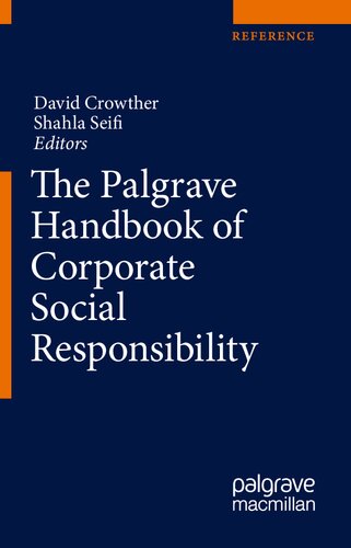 The Palgrave Handbook of Corporate Social Responsibility