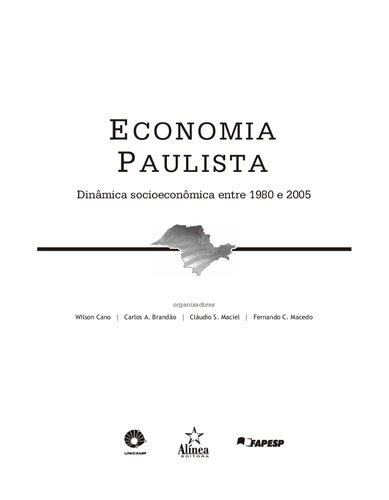 Economia paulista: dinâmica socioeconômica entre 1980 e 2005