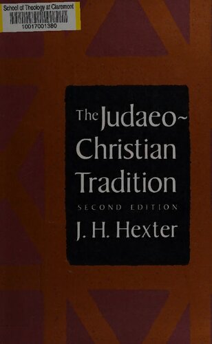 The Judaeo-Christian Tradition