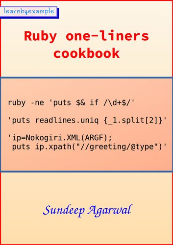 Ruby one-liners cookbook