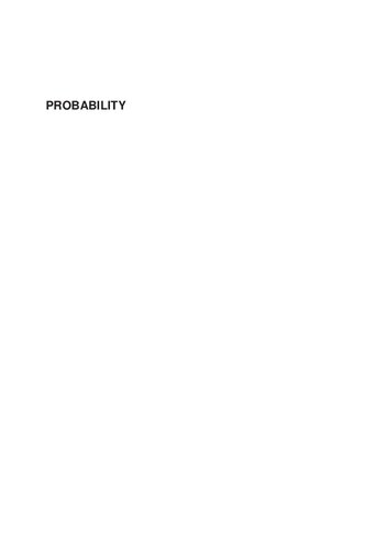 Probability : with applications and R