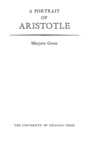 A Portrait of Aristotle