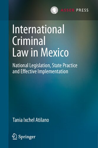 International Criminal Law in Mexico: National Legislation, State Practice and Effective Implementation