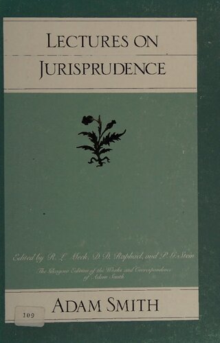 Lectures on Jurisprudence