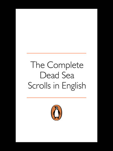 The Complete Dead Sea Scrolls in English