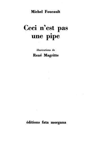 Ceci n'est pas une pipe