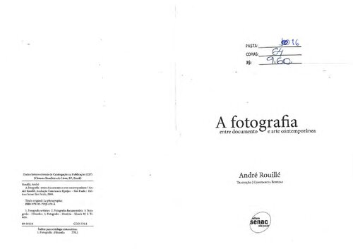 A fotografia: entre documento e arte contemporânea