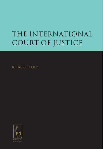 The International Court of Justice