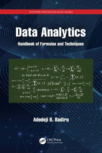 Data Analytics: Handbook of Formulas and Techniques (Systems Innovation Book Series)