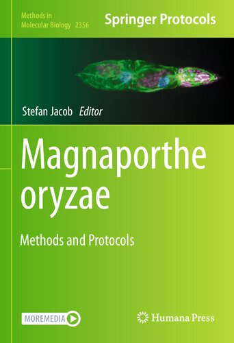 Magnaporthe oryzae: Methods and Protocols