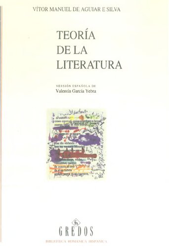 Teoría de la Literatura