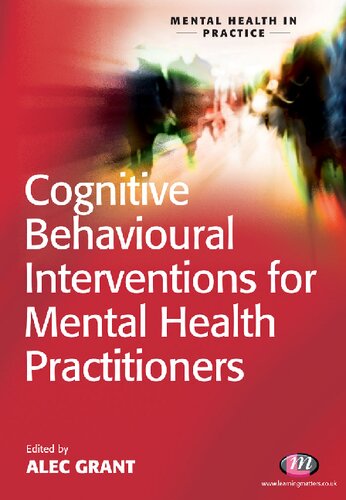 Cognitive behavioural interventions for mental health practitioners