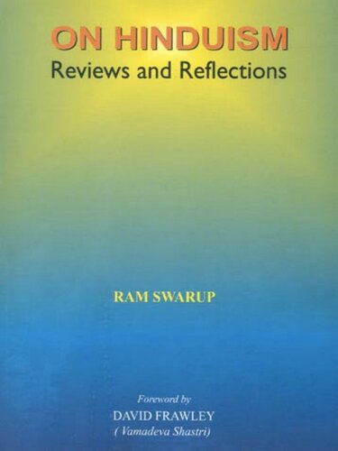 On Hinduism: Reviews and Reflections