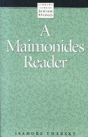 A Maimonides Reader: The world to come