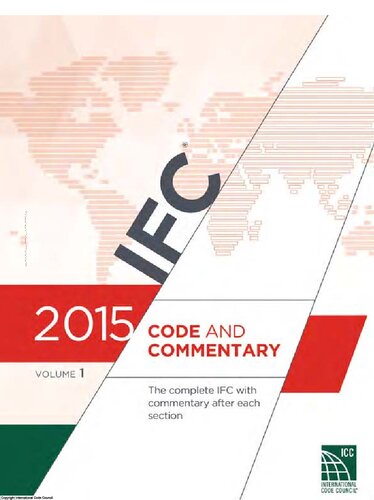 2015 International Fire Code Commentary