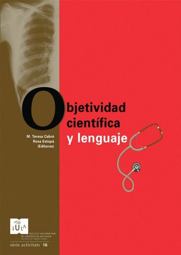 Objetividad científica y lenguaje: la terminología de las ciencias de la salud