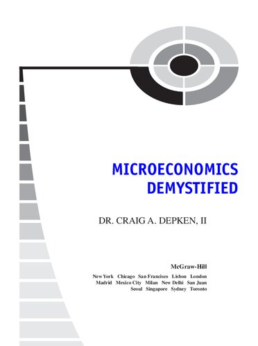 Microeconomics Demystified : A Self-Teaching Guide