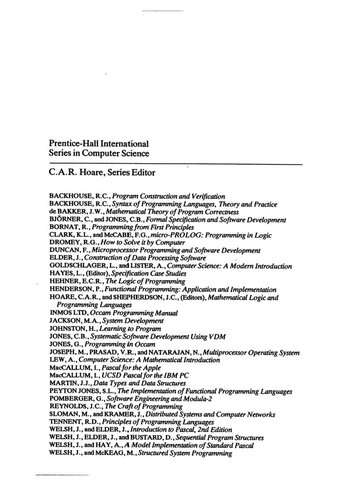 The Implementation of Functional Programming Languages