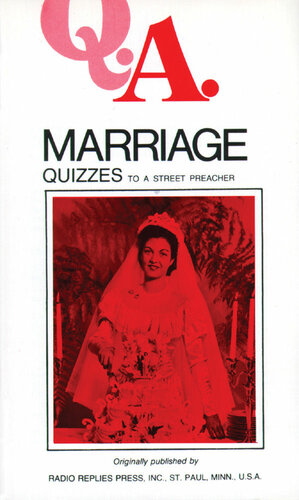 Marriage Quizzes: Quizzes to a Street Preacher